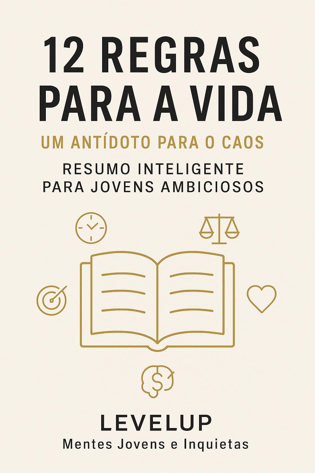 Capa de 12 Regras para a Vida
